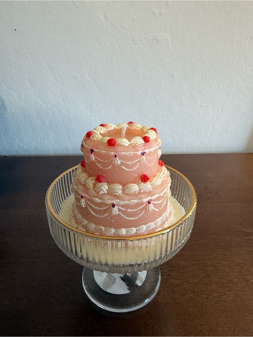 Jessica Simpson cake candle